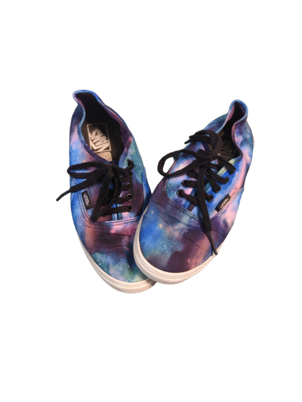 Vans Authentic Lo Pro Cosmic Galaxy Sneakers Women's Size 8 Low Top Canvas